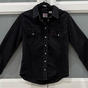 Levi's Charcoal Denim Shirt